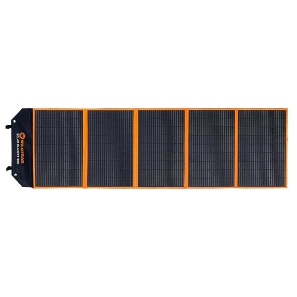 Wildtrak Folding Solar Blanket Efte Coated With Stand Portable Efficient 240W