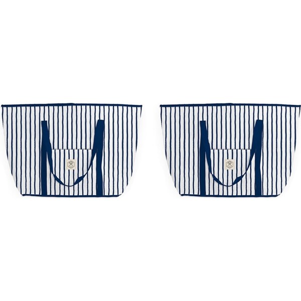 2x Good Vibes Outdoor Camping Jumbo Beach Carry Bag Mediterranean 47x72x25cm