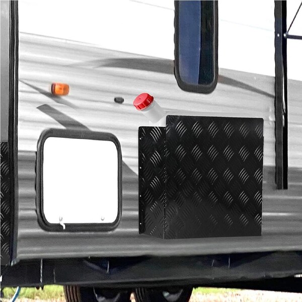 Manan Caravan Diesel Tank Cover For 10L/15L Tank Black