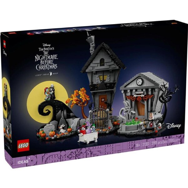 LEGO 21351 - Ideas Disney Tim Burton's The Nightmare Before Christmas