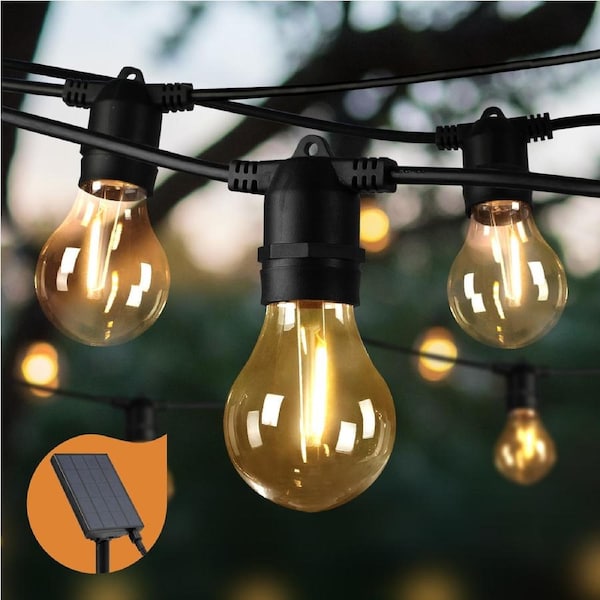 Mazam 20M Solar Festoon String Lights LED Christmas Waterproof Outdoor Party