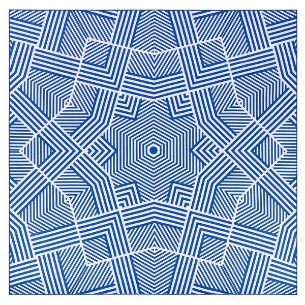 LINENOVA Beach Blanket Sand Free Oversized Beach Towel(160 x 160 cm)Double-sided Compact Quick Dry