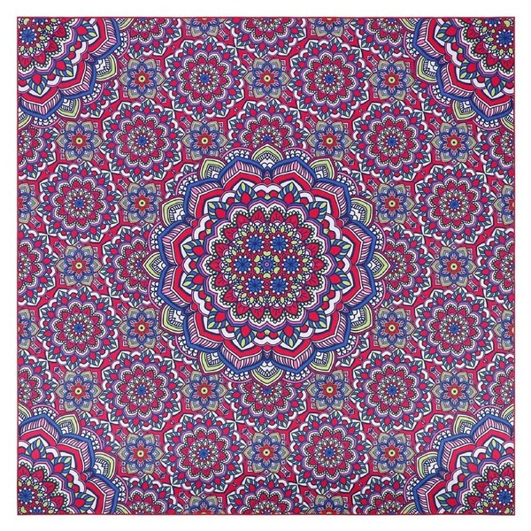 LINENOVA Beach Blanket Sand Free Oversized Beach Towel(160 x 160 cm)Double-sided Compact Quick Dry