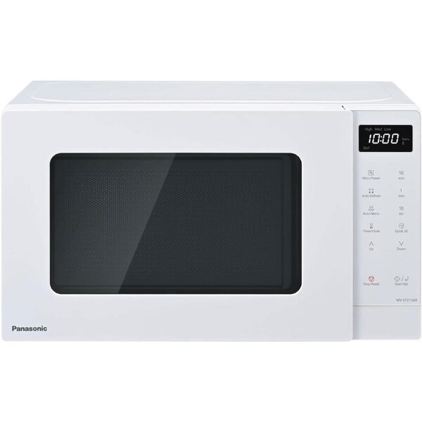 Panasonic 20L 800W Compact Microwave Oven White NN-ST21QWQPQ