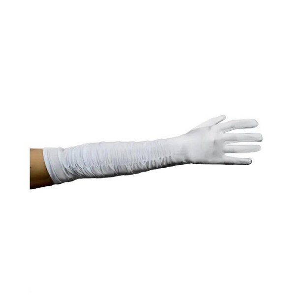 White Wedding Gloves