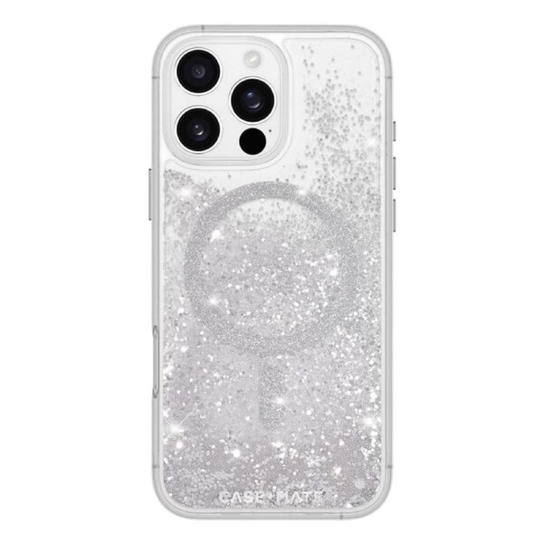 Case-Mate Waterfall MagSafe Case For iPhone 16 Pro - Silver