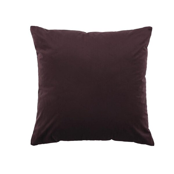 Bianca Vivid Coordinates Velvet European Pillowcase Plum