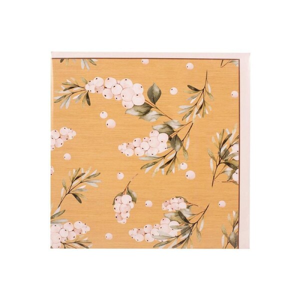 White Berry Napkins 25pk 2Ply 33cm