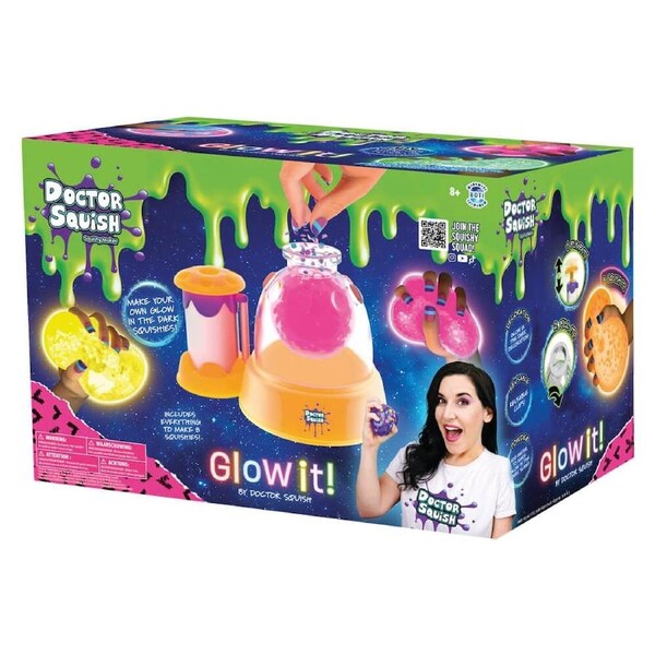 Doctor Squish Squishy Maker Station Glow It! Edition