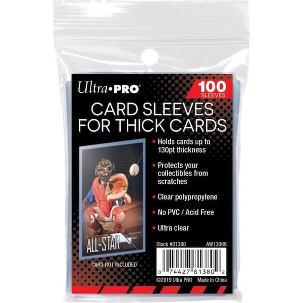 ULTRA PRO Card Sleeves Thick Card Sleeves
