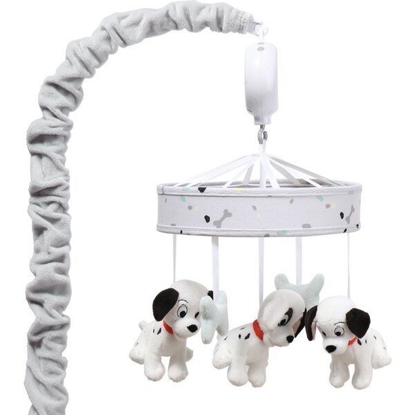 Disney Dogs Print Musical Sounds Lullaby Mobile Infant/Baby Nursery Decor