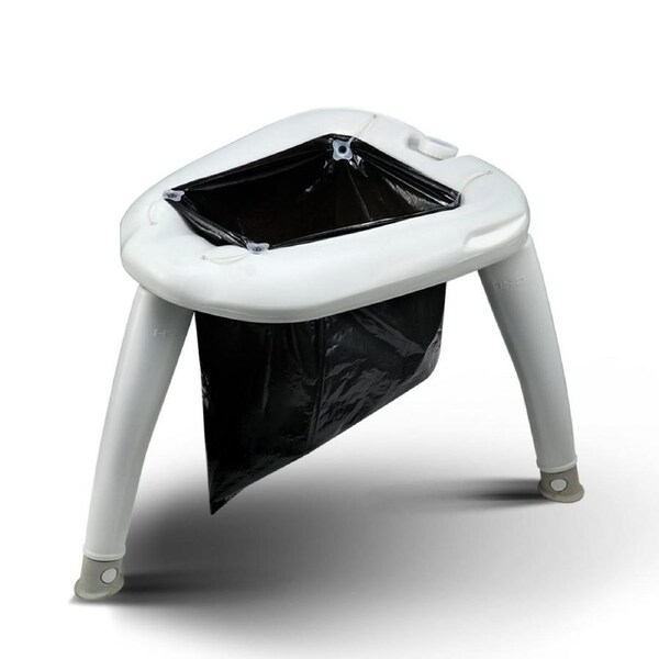 Outdoor Camping Portable Toilet Folding Caravan Camp Boating Potty Seat 42x50cm
