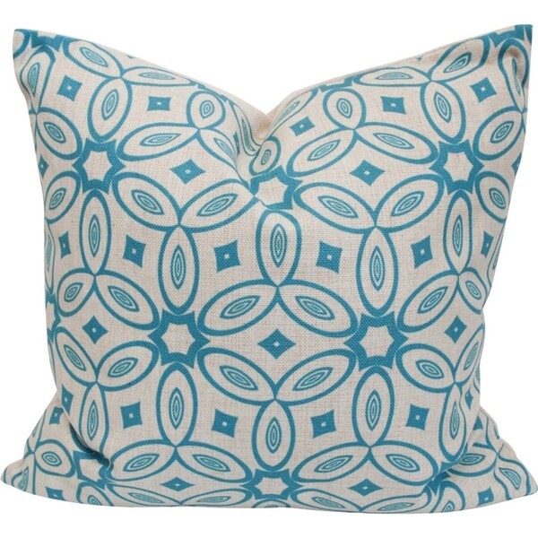 LVD Cushion Flower Circle Throw Pillow Home/Lounge/Sofa Decor 50cm Square