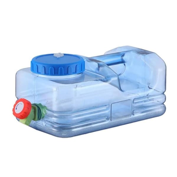 Nevenka Water Container Portable Large Water Tank with Spigot for Outdoor Camping 5.5L
