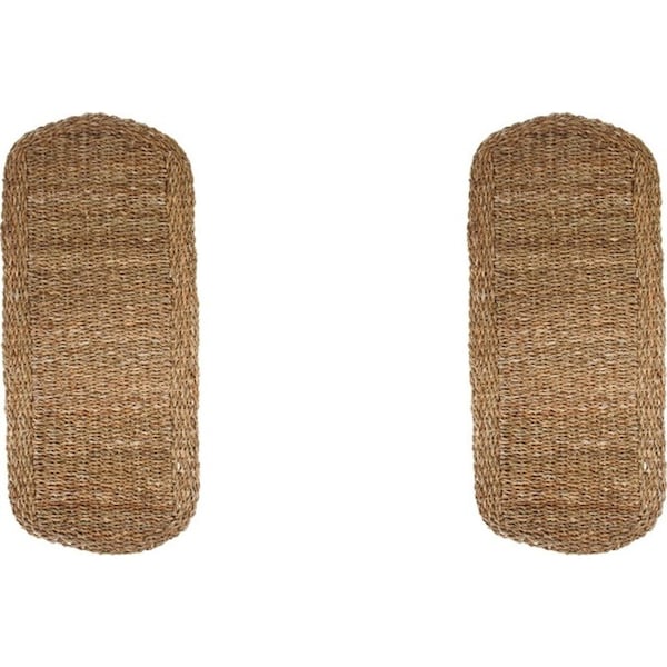 2x LVD Table Runner Oval Sea Grass Decorative Home Kitchen Table Decor 76x33cm