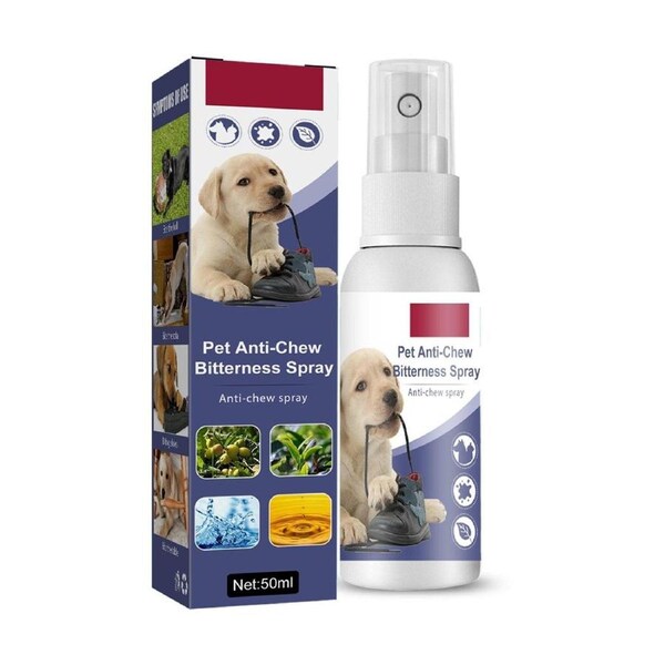 Pet Anti Chew Spray Dogs Stop Biting Furniture Sofa Legs Protection Bitter Spray