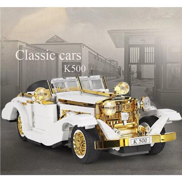 MOULDKING 10003 K500 Nostalgic Vintage Car Construction Building Block Gift Toy