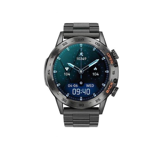Smart Fitness Watch Sports Fitness Tracker Watch -Steel