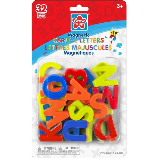 Grow'n Up - Magnetic Capital Letters 32pce