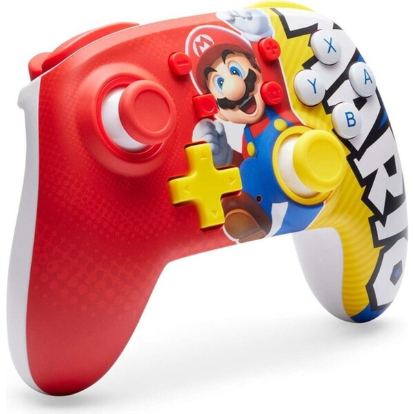 PowerA Nintendo Switch Nano Enhanced Wireless Gaming Controller Mario Victory