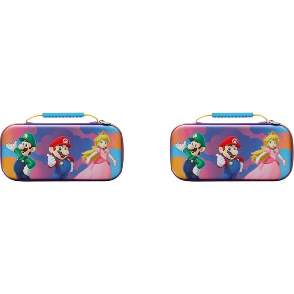 2x PowerA Nintendo Switch Protection Travel Carry Case Color Splash Heroes