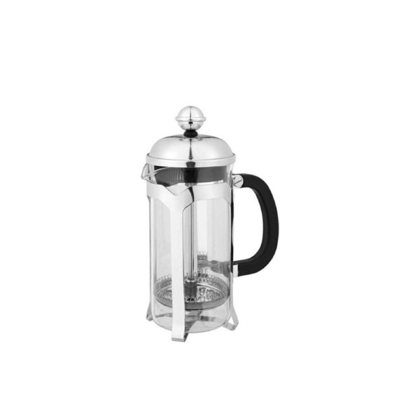 Avanti Domo 3-Cup/350ml Stainless Steel/Glass Coffee Plunger Press Clear