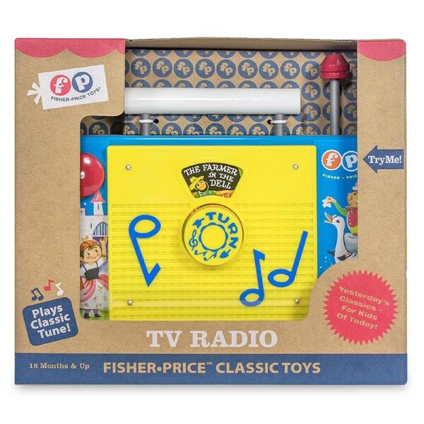 Fisher Price Classic Retro TV Radio