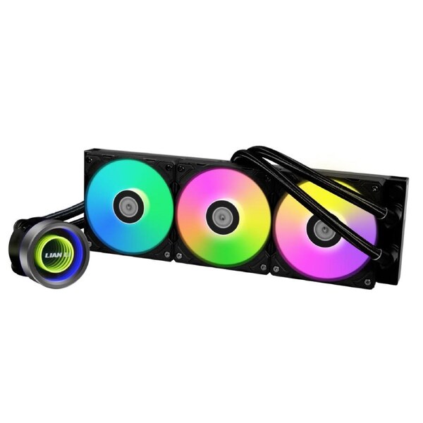 Lian Li Galahad II Trinity 360 ARGB AIO Liquid CPU Cooler - Black