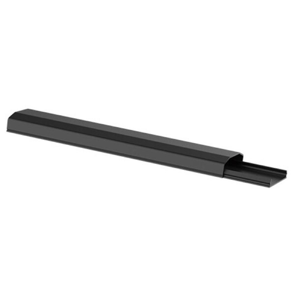 Brateck Plastic Cable Cover - 250mm Material: Polyvinyl Chloride(PVC) Dimensions 60x20x250mm - Black