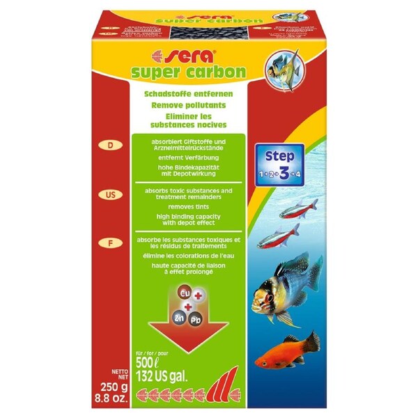 Sera Super Carbon - 250g (08400)