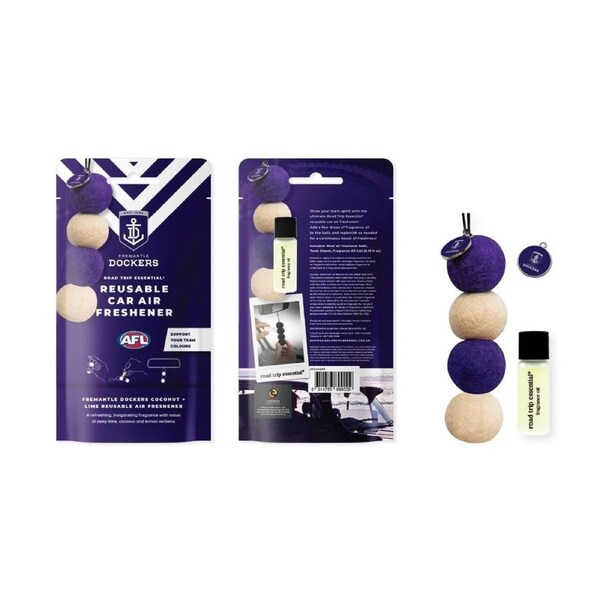 Fremantle Dockers Reusable Car Air Freshener