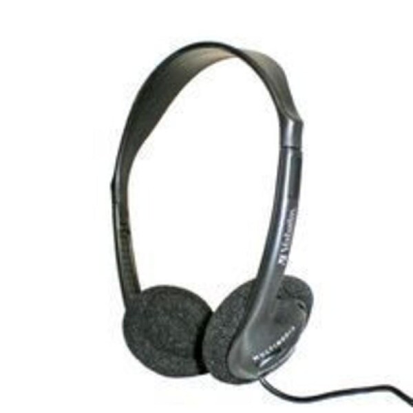 Verbatim 41645 Multimedia Headset with Volume Control Headphone