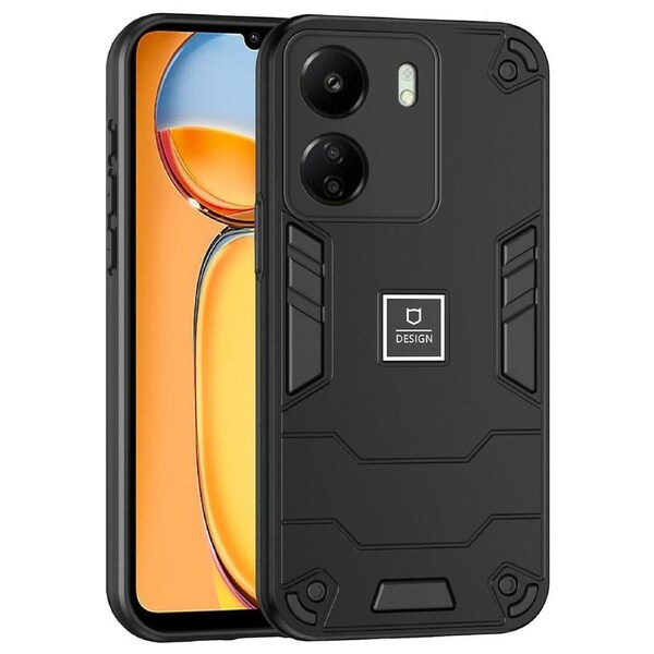 For Xiaomi Redmi 13C 4G/ Poco C65 4G Case PC+TPU Dual Layers Phone Cover