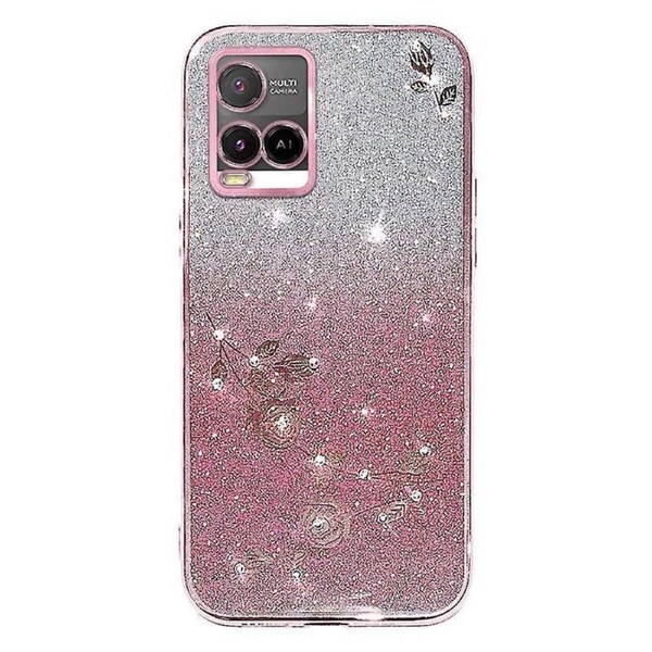 KADEM For vivo Y21 / Y21s / Y21a 4G / Y21e 4G / Y21t 4G / Y33s / Y33t 4G Case Glitter TPU Back Cover