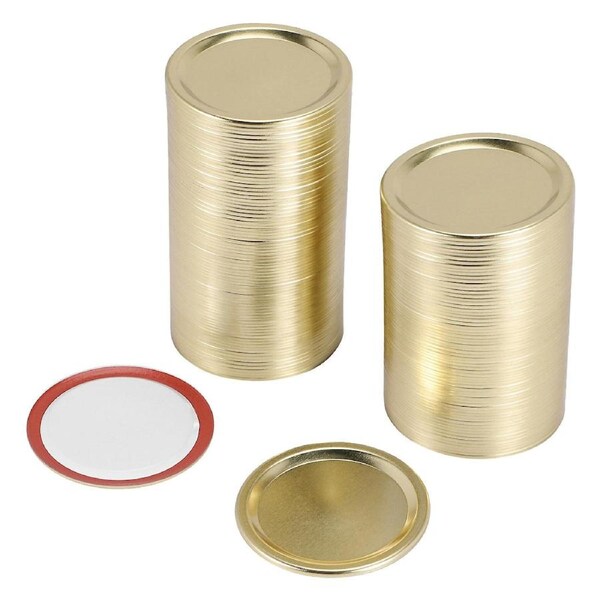 150pcs Regular Mouth Canning Lids For Ball, Kerr Jars, Split-type Metal Mason Jar Lids For Canning(
