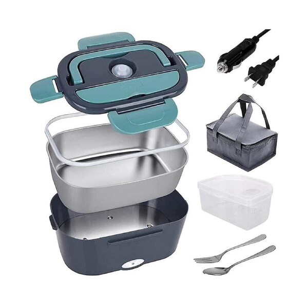 JOYBUY 40W Electric Lunch Box - Portable Food Warmer for Car & Adult Use, Leakproof