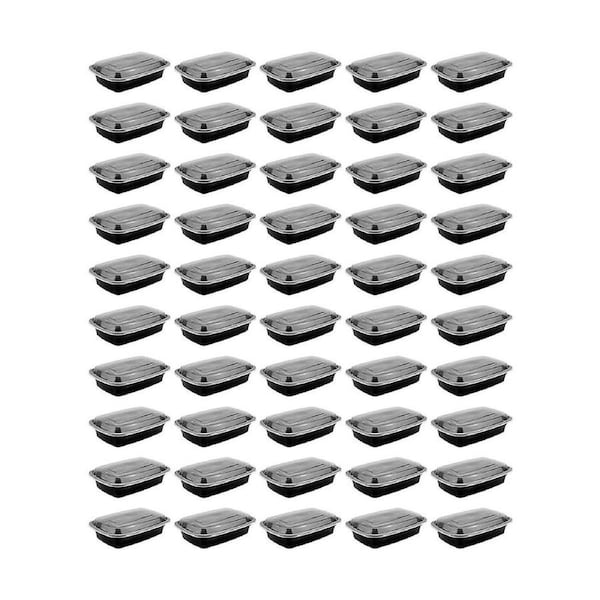 JOYBUY 50 Pack 1000ml Meal Prep Containers - Bento Lunch Boxes with Lids