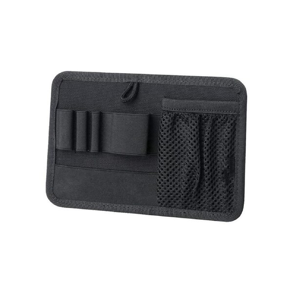 JOYBUY Modular Bag Insert Organizer Pouch - Utility Admin Key Holder with Hook - Black