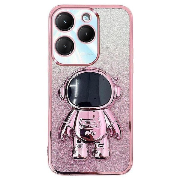 For Transsion Infinix Hot 40/ Hot 40 Pro Kickstand PC+TPU Case Dustproof Cover Phone Shell