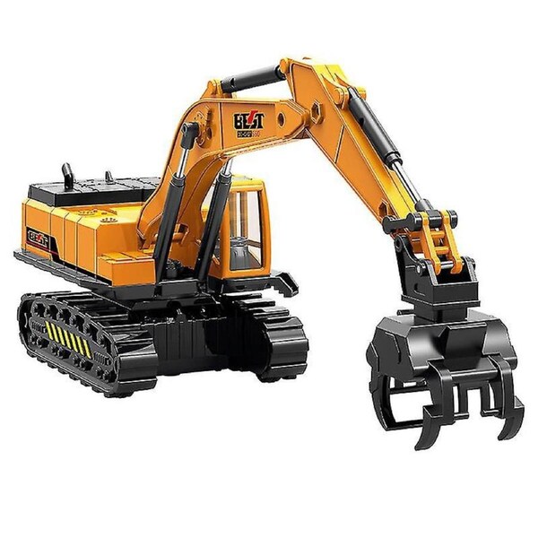 Engineering Excavator Children's Toy Trolley Grab Tw