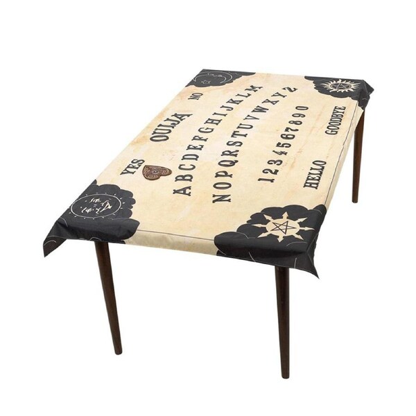 Ouija Board Tablecover And Planchette Coaster