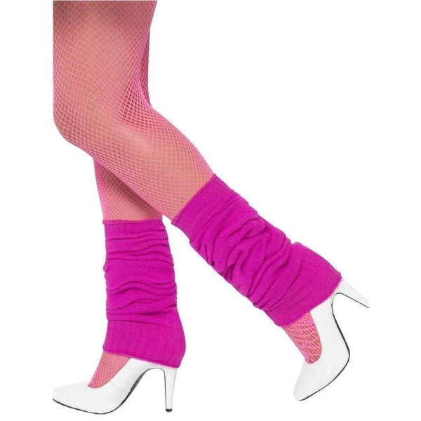 Hot Pink Neon Leg Warmers