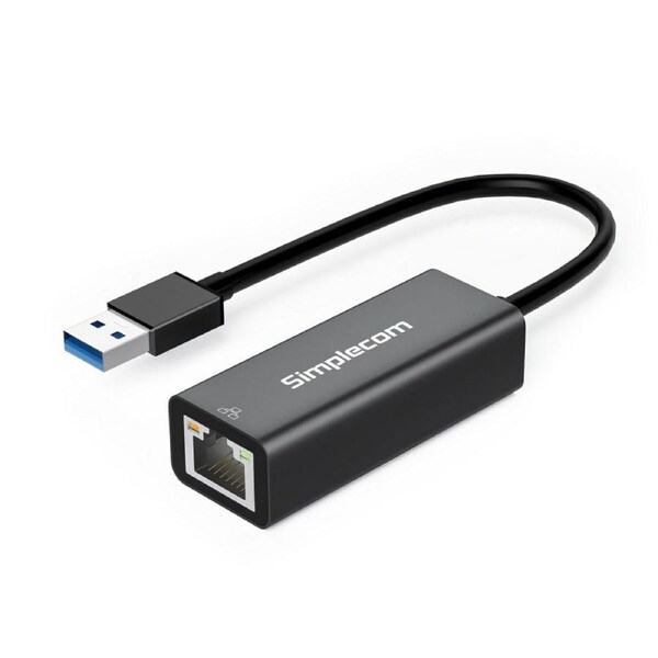 Simplecom NU304 SuperSpeed USB 3.0 to Gigabit Ethernet Network Adapter