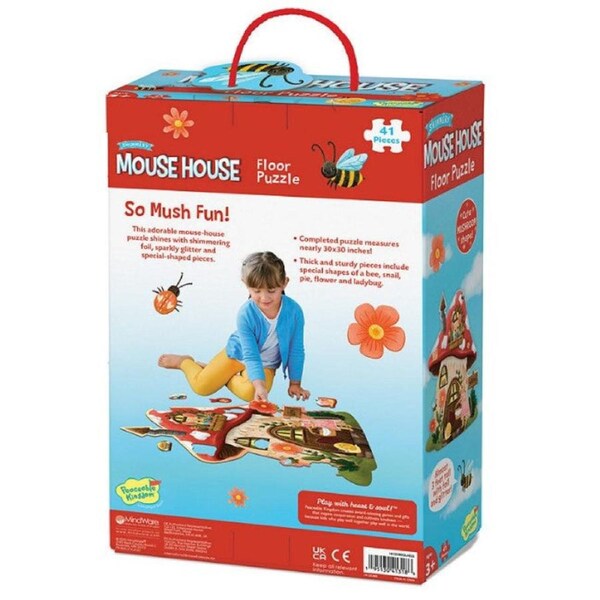 Floor Puzzle Mouse House 41 Pieces