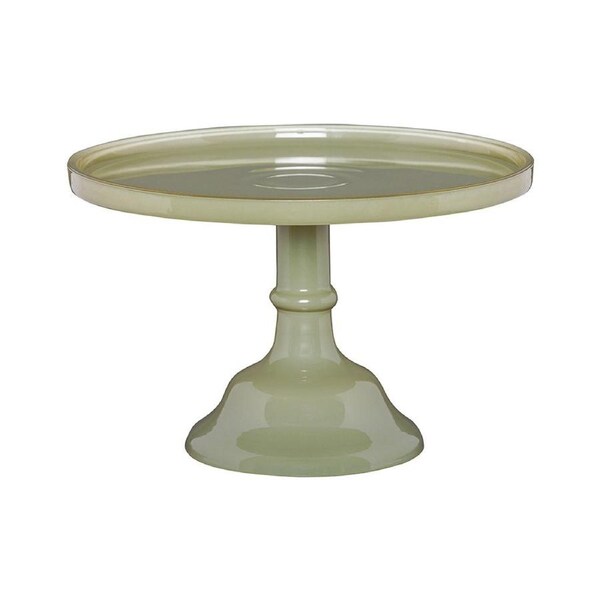 Ecology Torte Cake Stand 25x15.5cm - Sage