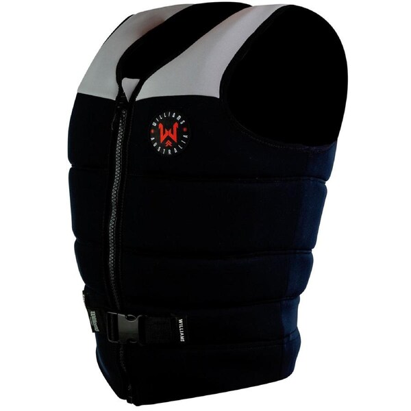 Sector Men's L50s Men's Neoprene PFD Life Jacket/Vest Black/Grey Size 6XL
