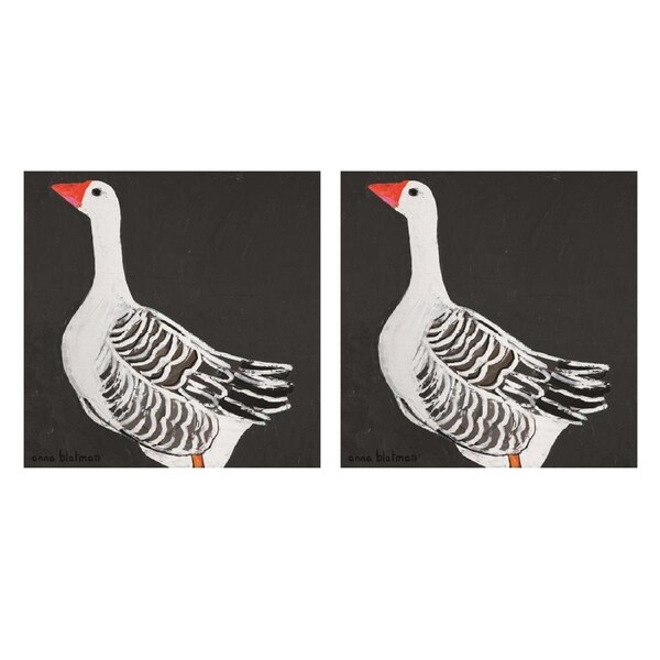 2x Lilli Rock Anna Blatman 11x11cm Coaster Drink Table Mat Pad Square Garabaldi