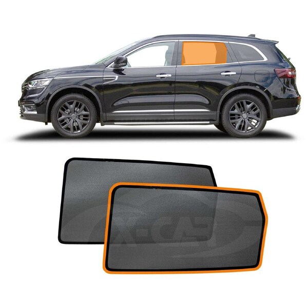 Rear Window Sun Shade for Renault Koleos 2016-Onwards Car Sun Blind Mesh
