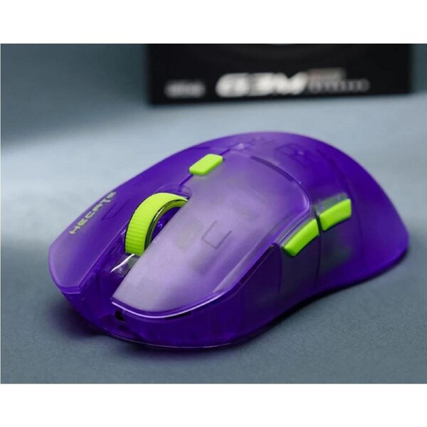 Edifier G3M Pro Tri-Mode Wireless Mouse - Transparent Purple [G3MPRO-TRANSPUR]
