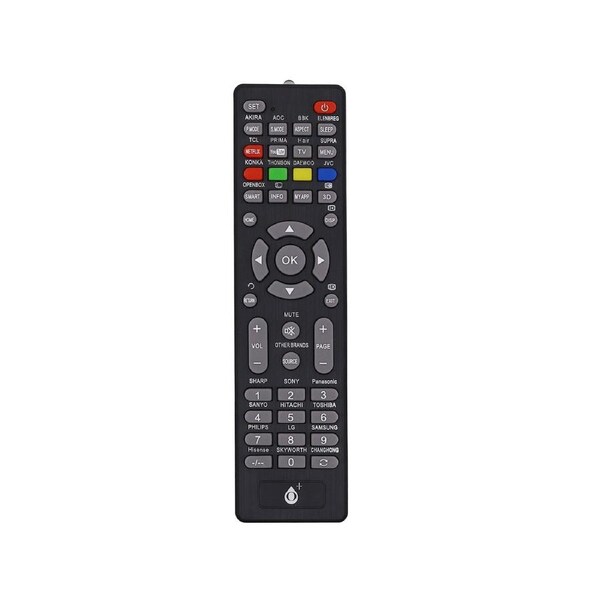 Moveteck Universal TV Remote Control Black R5639